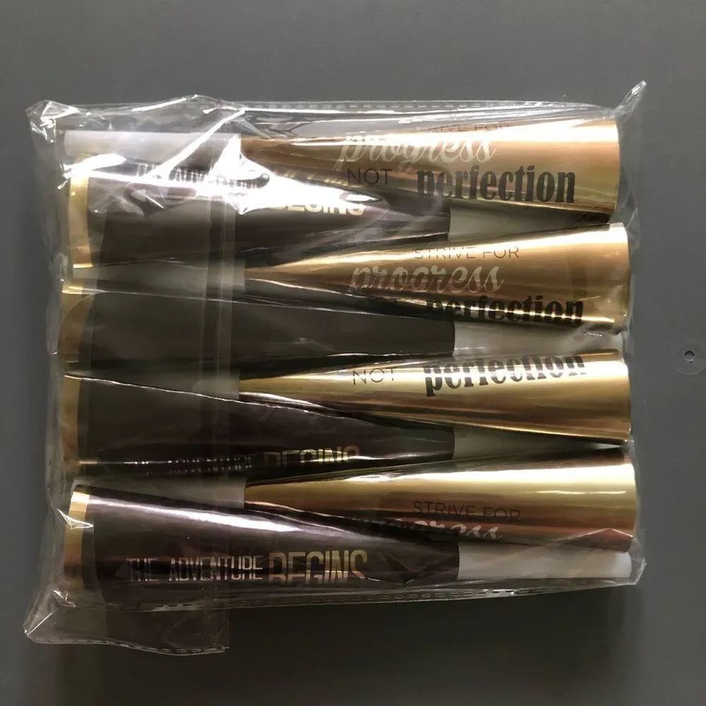 Graduation Black & Gold 8 Noise Makers NWT